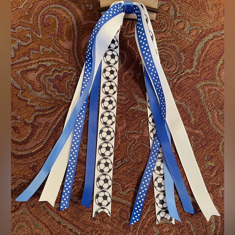 5 Ribbon Youth Sports Spirit Pony Streamer